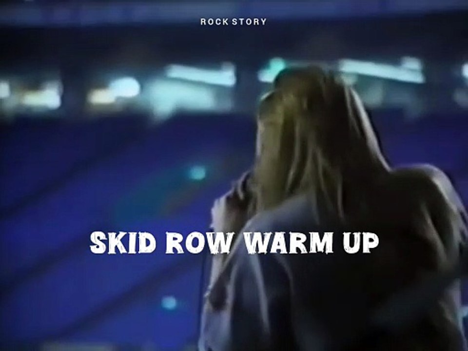 Skid Row warm up - Japanese Show