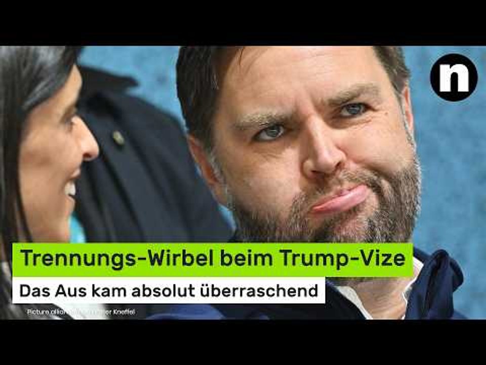 JD Vance: Trennungs-Wirbel beim Trump-Vize - das Aus kam absolut überraschend