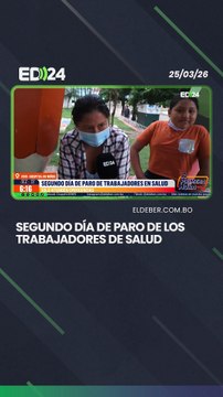 Segundo día de paro de los trabajadores de salud