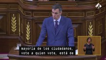 Pedro Sánchez: "Patriotismo es oponerse a una guerra ilegal"
