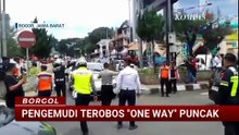 Aksi Pengemudi Terobos One Way di Puncak | BORGOL