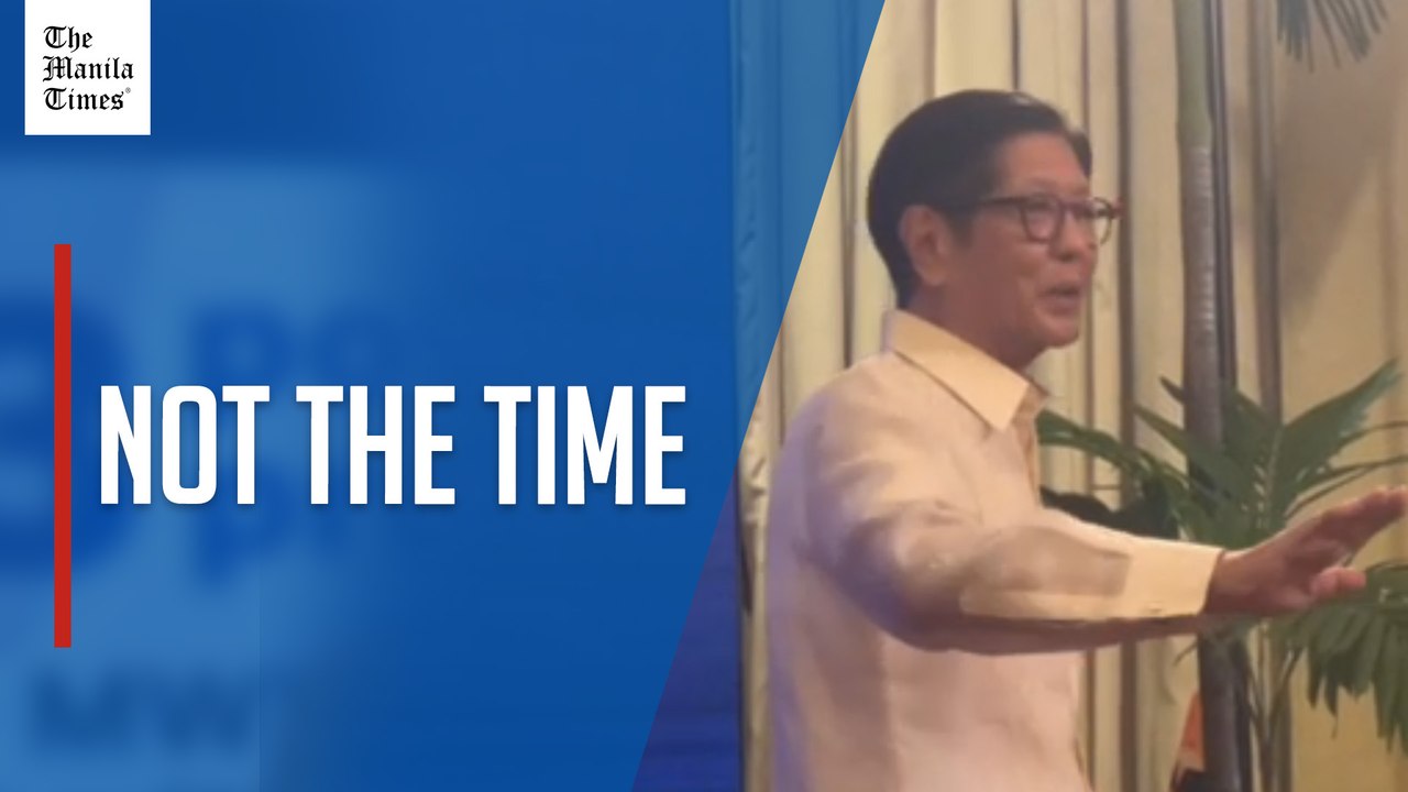 Marcos refuses to discuss govt takeover of oil industry