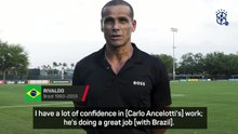 Rivaldo backs Ancelotti to win Brazil the World Cup
