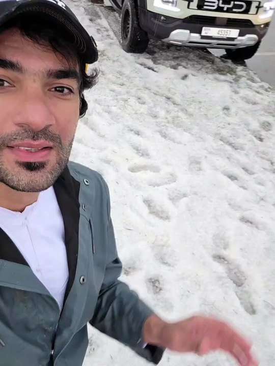 Hail in Ras Al Khaimah