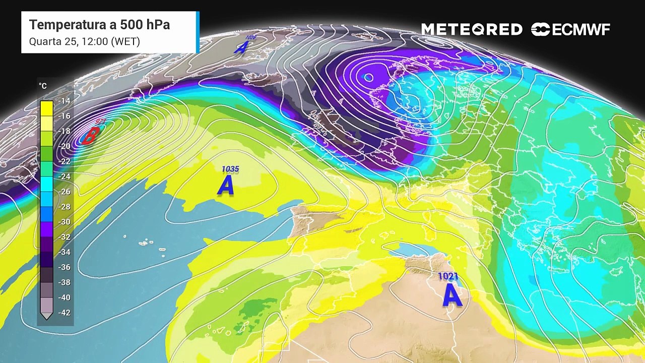 Frio polar à espreita: Saiba onde o contraste térmico será mais radical nas próximas horas