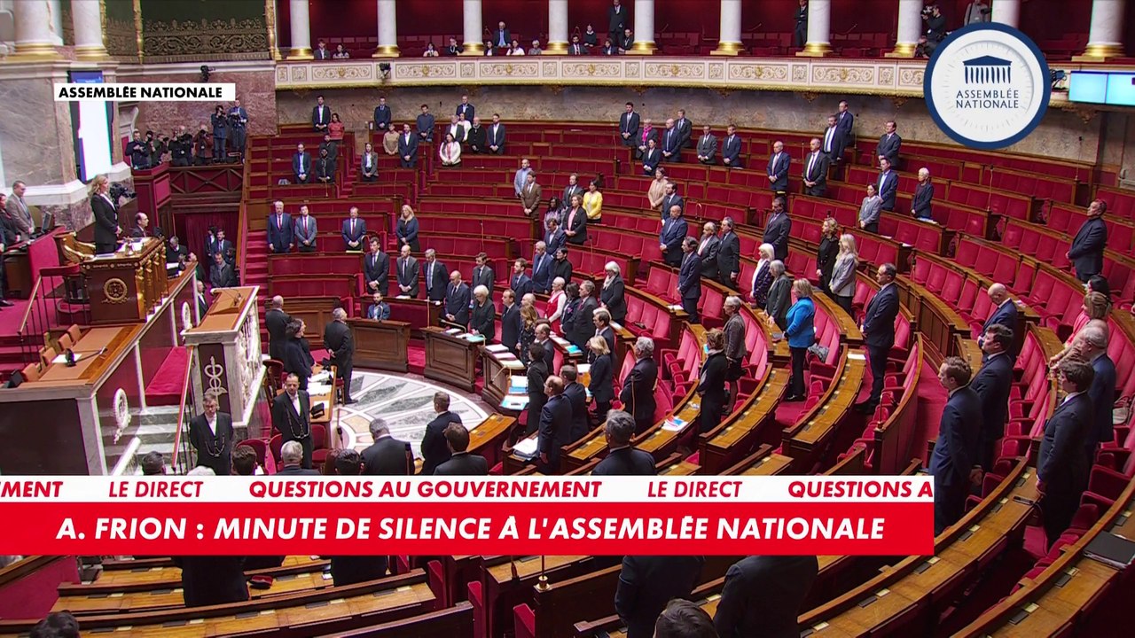 L’Assemblée nationale rend hommage à l’adjudant-chef Arnaud Frion