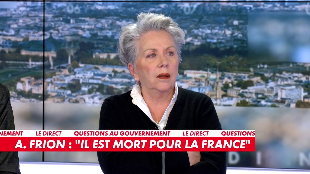 Françoise Laborde sur la minute de silence à la mémoire d'Arnaud Frion à l'Assemblée nationale