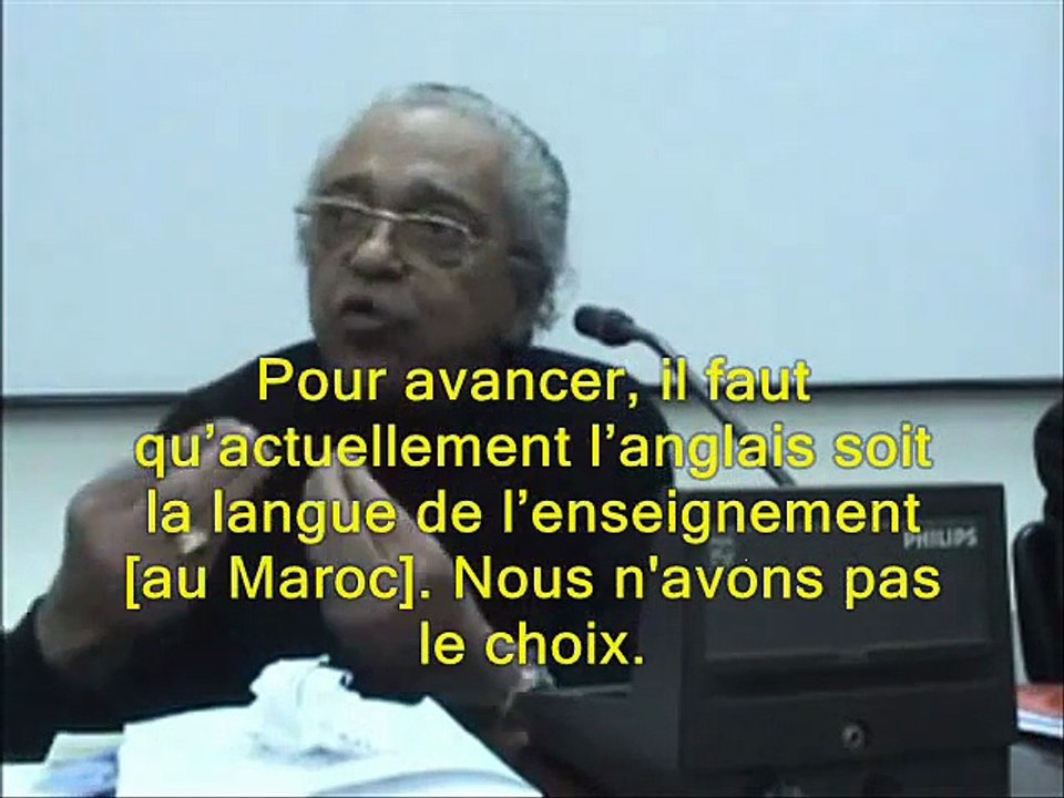 المهدي المنجرة ـ قيمة المعرفة rtm  Mahdi ELMANDJRA La Valeur de la Connaissance 2006