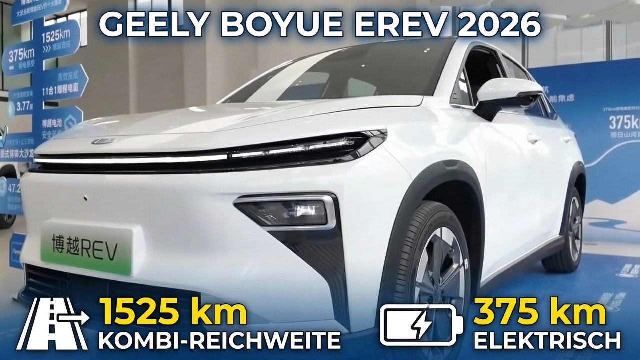 Geely Boyue EREV 2026: So gut ist der neue China-SUV wirklich