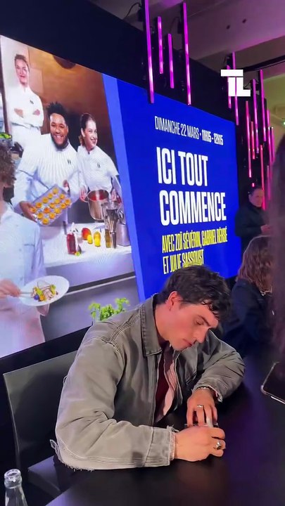 TL - Séries Mania : Séance de dédicaces avec les acteurs d'ITC