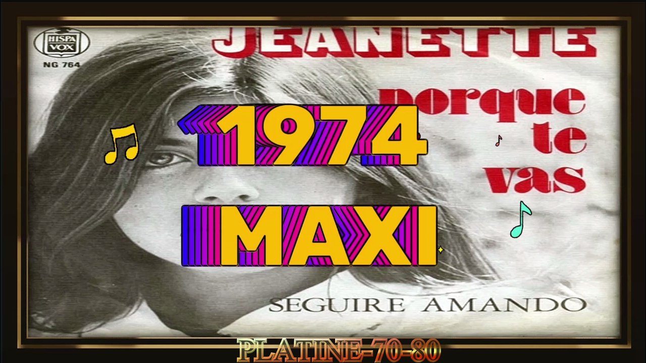 Jeanette - Porque Te Vas (maxi)