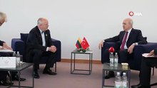 TBMM Başkanı Kurtulmuş, Litvanyalı mevkidaşı Olekas ile görüştü