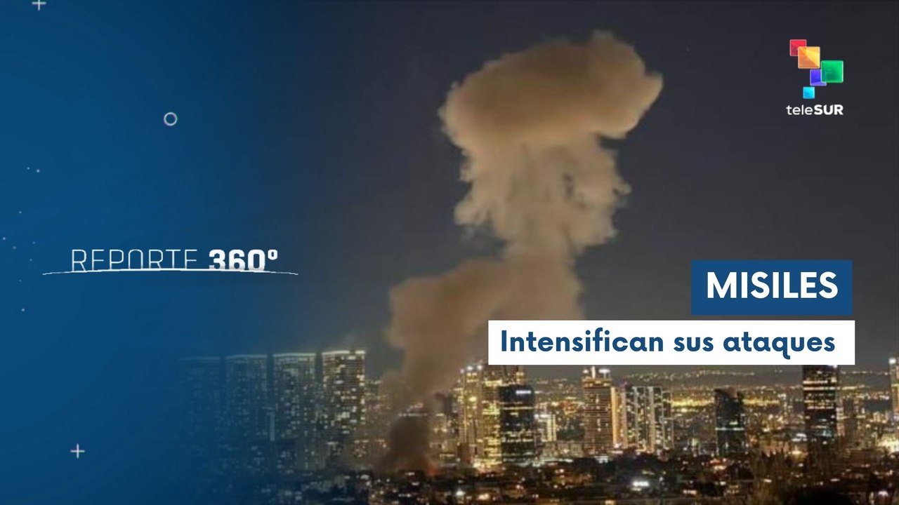 Reporte 360 25-03 Irán aumenta contraataque con nuevas olas de misiles