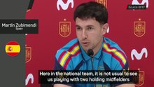 Zubimendi believes he can play alongside 'world-class' Rodri for Spain