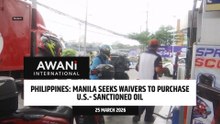 Manila seeks waivers to purchase U.S.- sanctioned oil