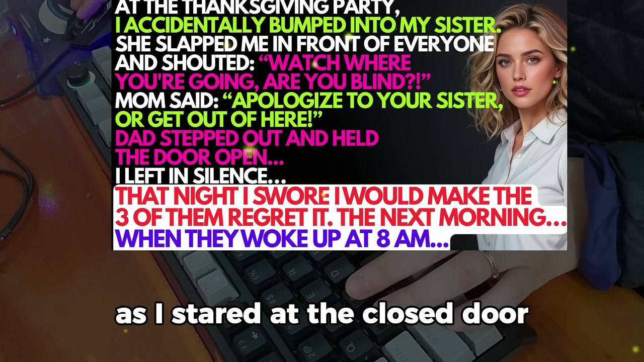 At A Party, My Sister Slapped Me In Front OfEveryone And Shouted, "Are You Blind ?! " After