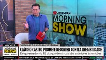 Cláudio Castro é declarado inelegível até 2030 e promete recorrer contra decisão do TSE