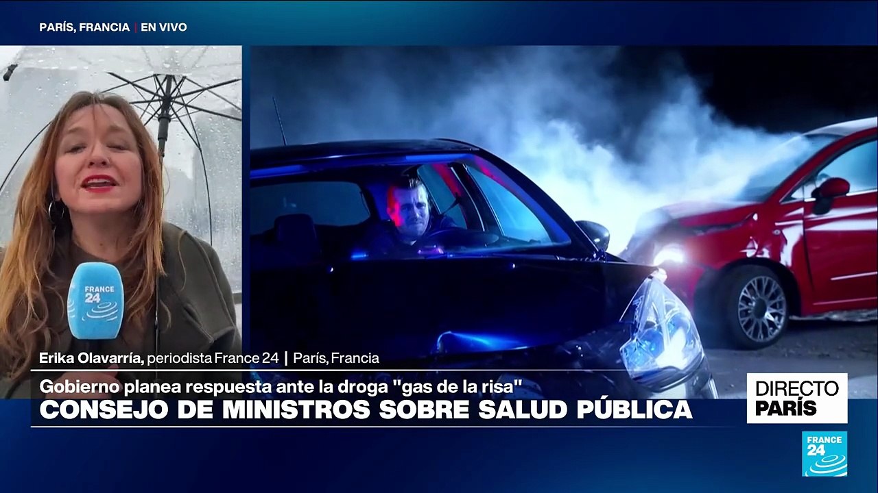 Consejo de Ministros de Francia plantea soluciones ante el consumo de la droga "gas de la risa"
