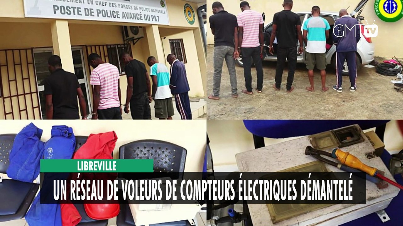 [#Reportage] Libreville : un réseau de voleurs de compteurs électriques démantelé