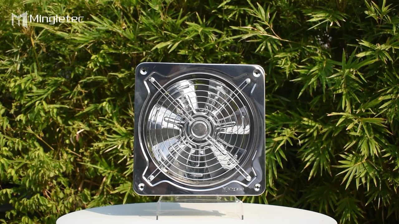 Mingletec high speed 2 in 1 stainless steel exhaust fan ##mingle #highquality #hotsellproduct #2in1 #wallmount #axial #exhaust #ventilation #fan #kitchen #office #farm #supplier #fyp #qatar