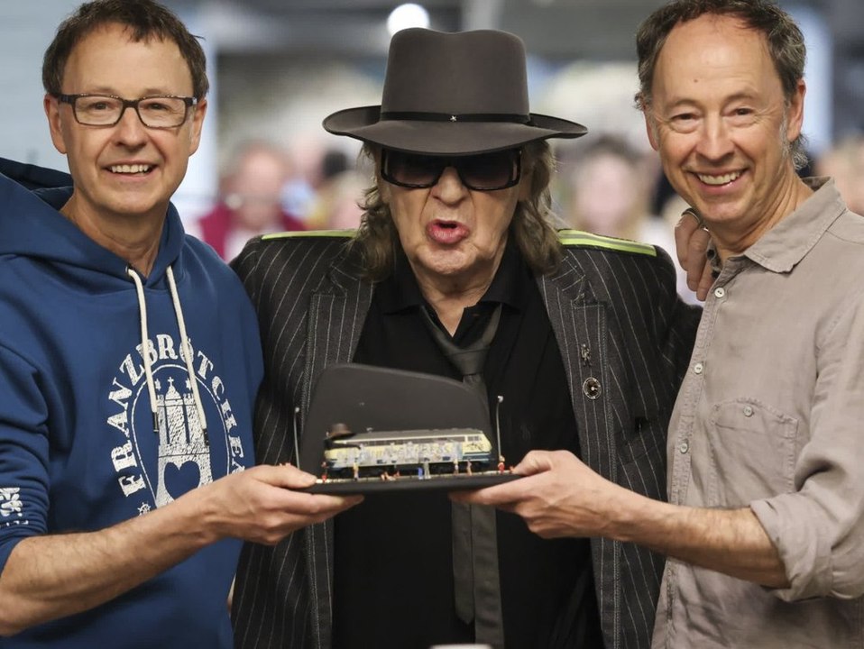'Panik-Express': Udo Lindenberg feiert seinen eigenen Sonderzug