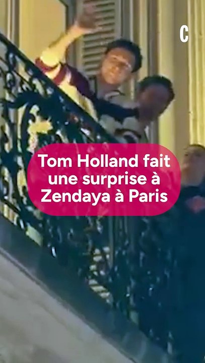 Tom Holland à Paris : une surprise discrète pour Zendaya