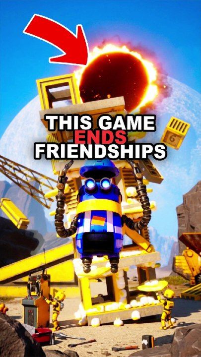 We tried to build a tower... it didn't end well. - CRAZY NEW CO-OP GAME SALVATION DENIED