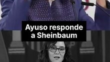 Ayuso responde a Sheinbaum: "Es falso que tengamos al expresidente Calderón como asesor".
