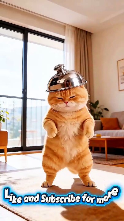 Cute ai cat dancing funny cat dancing