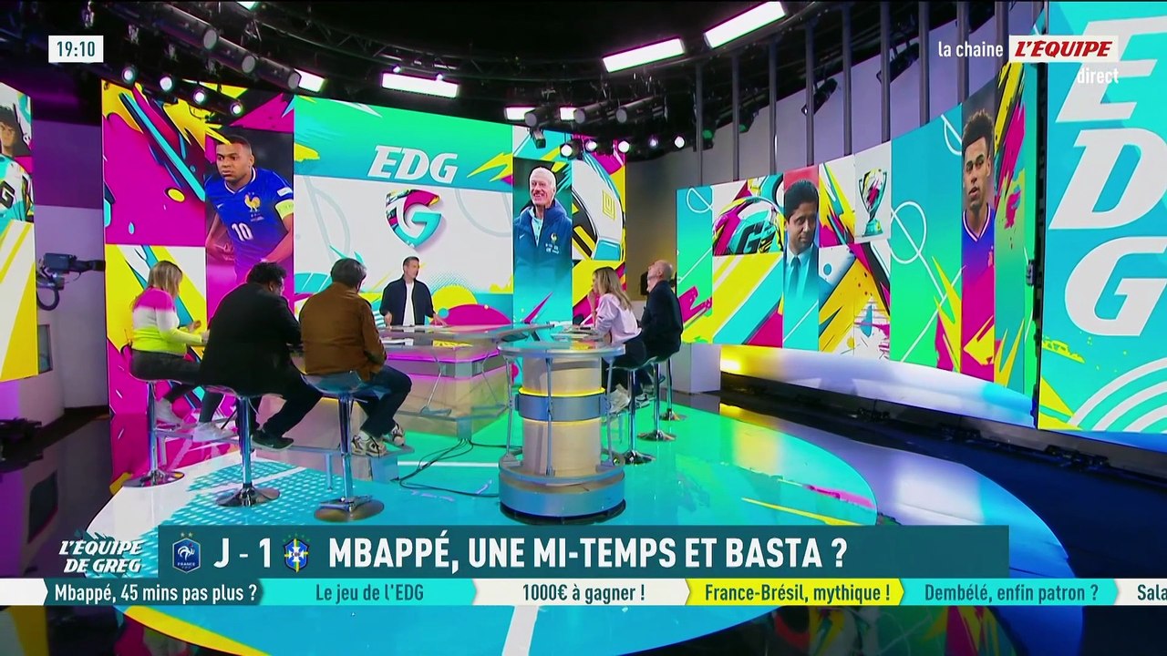 Kylian Mbappé sera titulaire avec les Bleus contre le Brésil - Foot - Bleus