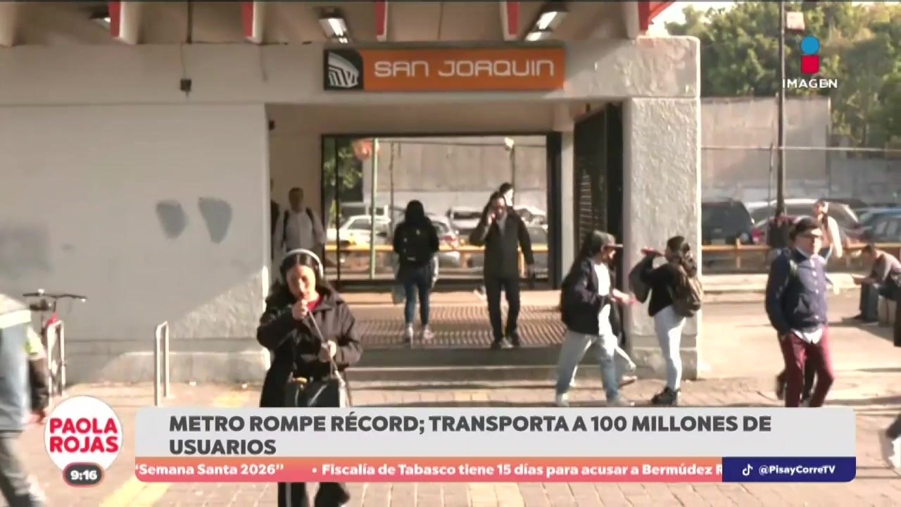 Metro rompe cifra de pasajeros: más de 100 millones de usuarios | DPC con Paola Rojas