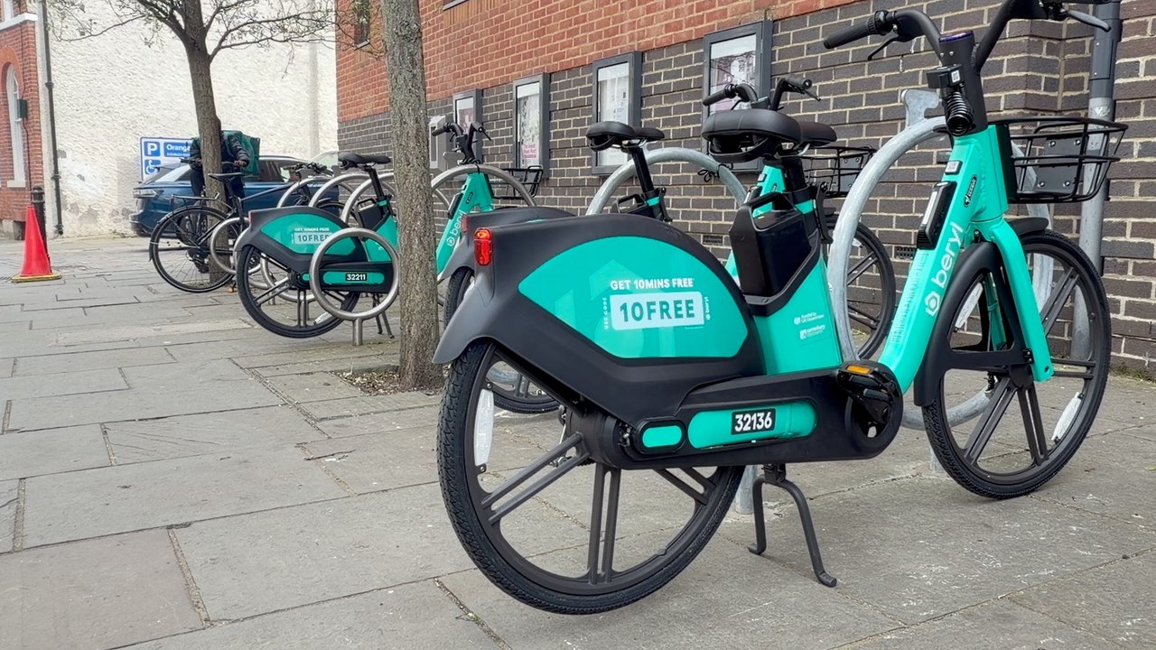 Bikes left abandoned after rented vehicle scheme hits Canterbury