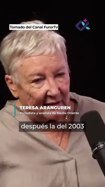 PERIODISTA de GUERRA cuenta la VERDAD sobre ISRAEL y EEUU  Teresa Aranguren