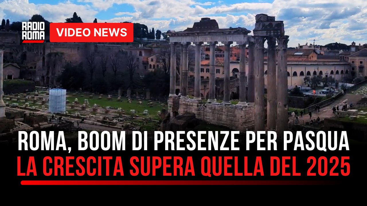 Roma, boom di presenze per Pasqua la crescita supera quella del 2025
