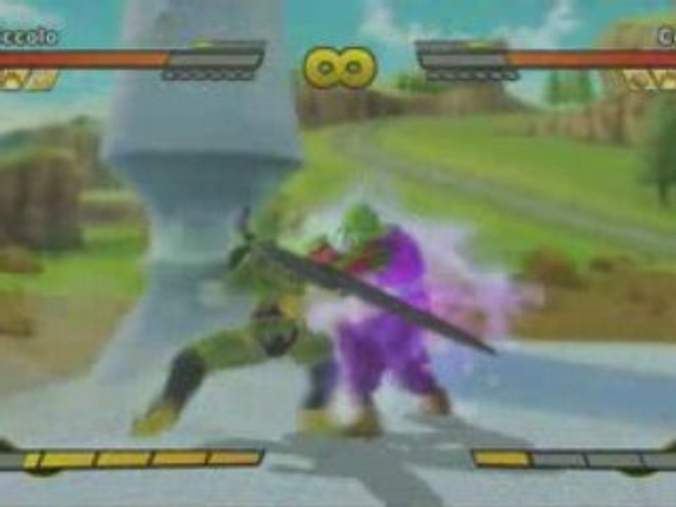 Dragon ball:burst limit-Petit coeur vs cell