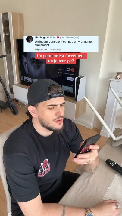 Un gameur s’arrête à jouer à des pc?
