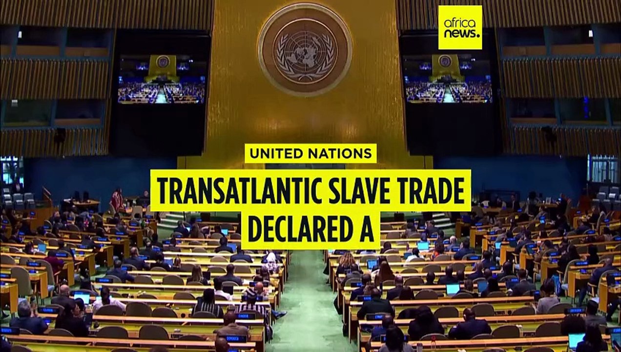 UN declares transatlantic slave trade a crime against humanity, demands reparations