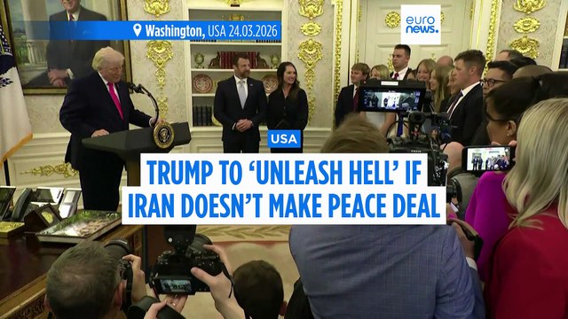 Donald Trump will 'unleash hell' if Iran doesn't make peace deal, White House says