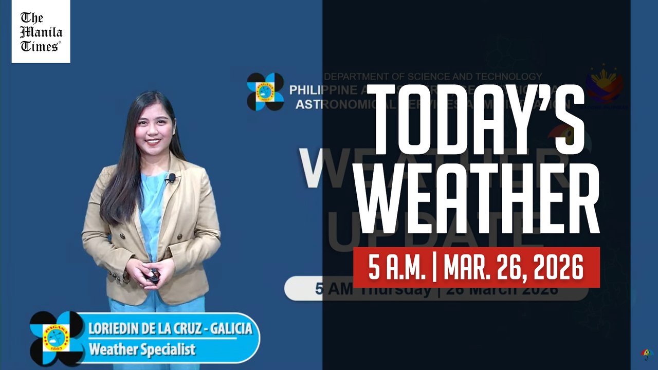 Today's Weather, 5 A.M. | Mar. 26, 2026