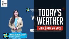 Today's Weather, 5 A.M. | Mar. 26, 2026