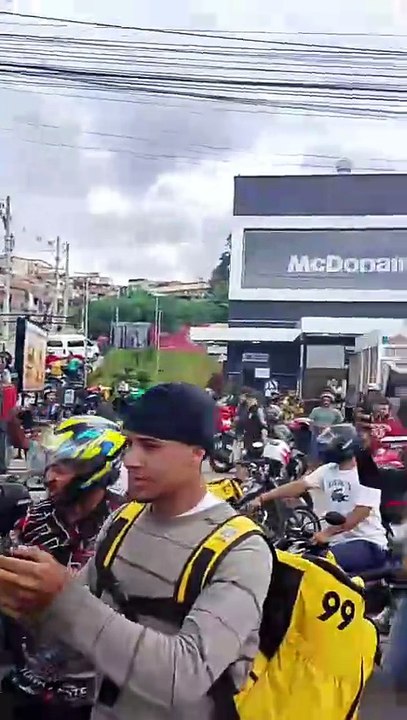 Protesto de motoboys