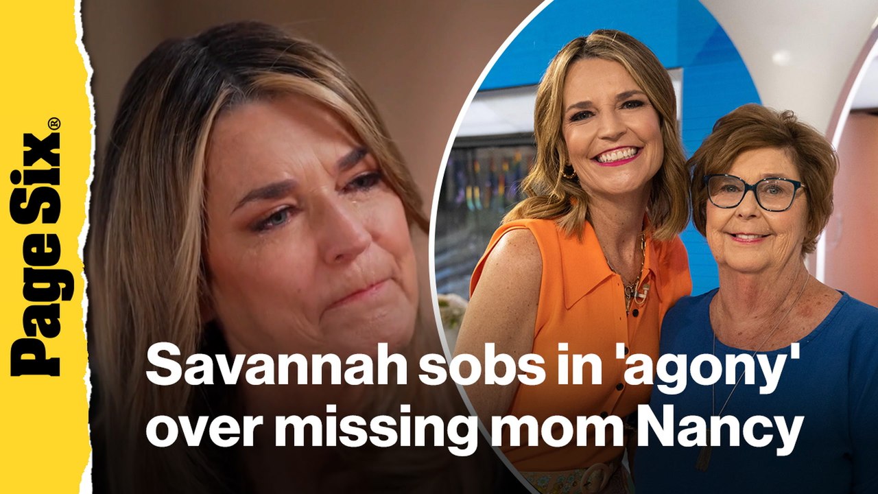Savannah Guthrie sobs in 'agony' to Hoda Kotb on 'Today' over missing mom Nancy