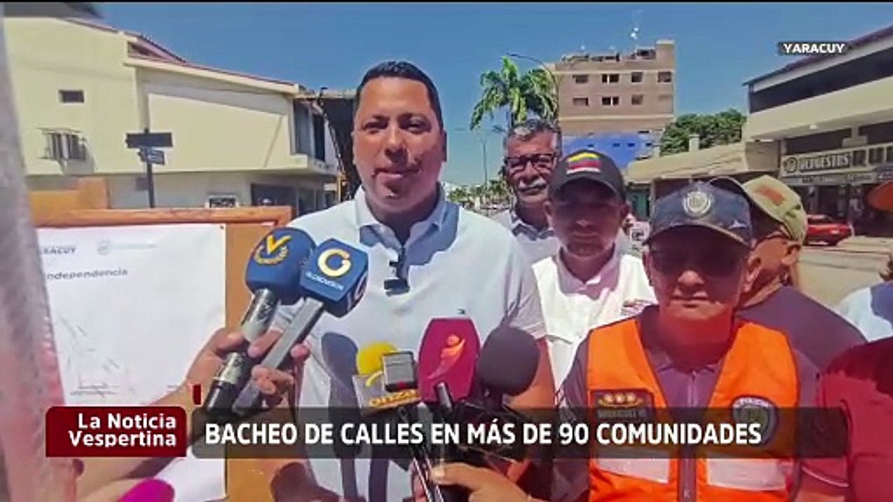 Yaracuy | Inician trabajos de bacheo y asfaltado de las avenidas principales del municipio Independencia