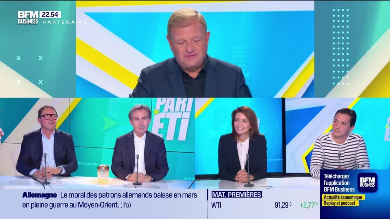 Pari ETI : Patrice Bégay reçoit Jérôme de Lavergnolle (Saint Louis), Sophie de Thoré (Berger-Levrault), Jean-Luc Guénard (LPR) et Augustin Dumont (L'Escale Royale) - 25/03