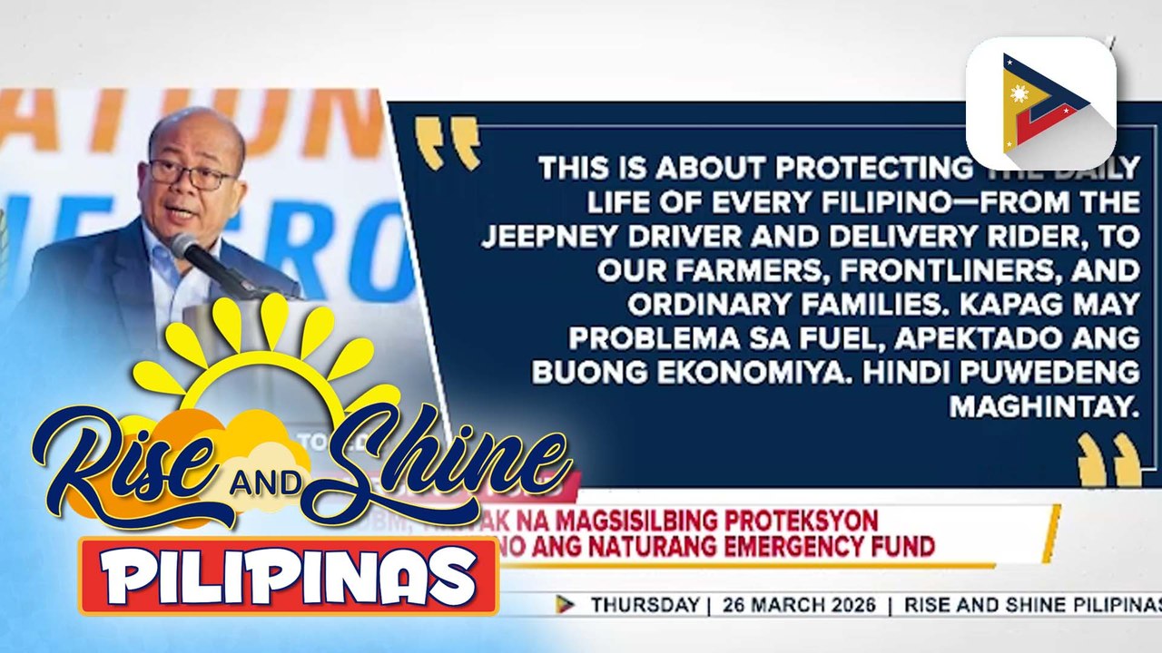 Paglalabas ng P20-B emergency fund para sa emergency energy security program ng pamahalaan, aprubado na ng DBM | ulat ni Elijah Canlas