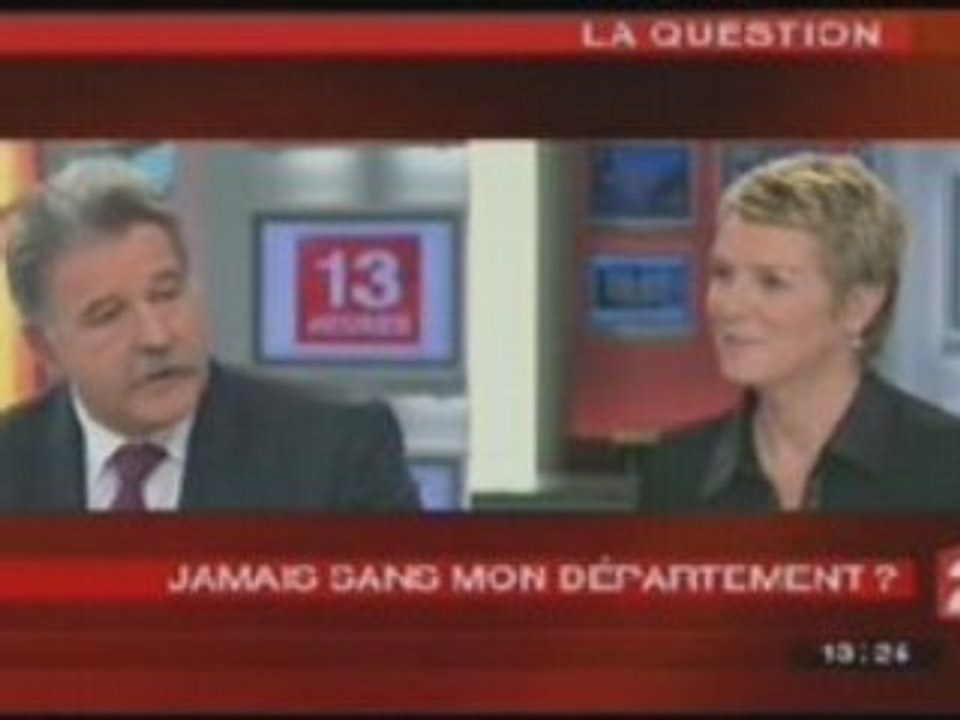 interview Richard Mallié - JT 13h France2 05-06-08