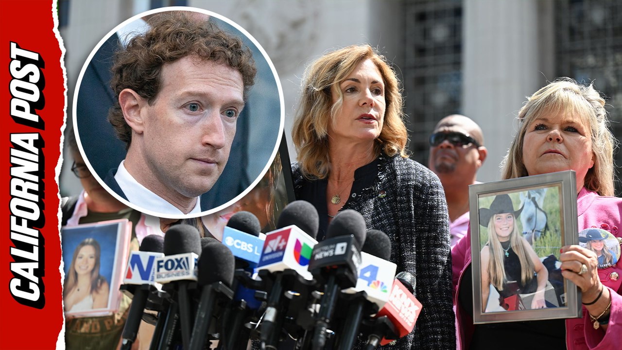 Supporters hug outside LA courtroom after landmark lawsuit win against Meta