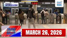 Unang Balita sa Unang Hirit: (Part 1) MARCH 26, 2026 [HD]