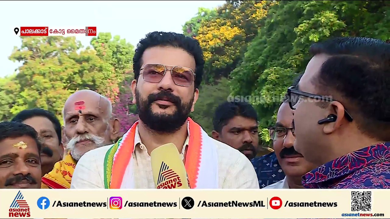 ‘മുൻഗാമികൾ തുടങ്ങി വച്ച നല്ല കാര്യങ്ങൾ തുടരും; പാലക്കാട് മത്സരം ബിജെപിയും യുഡിഎഫും തമ്മിൽ’