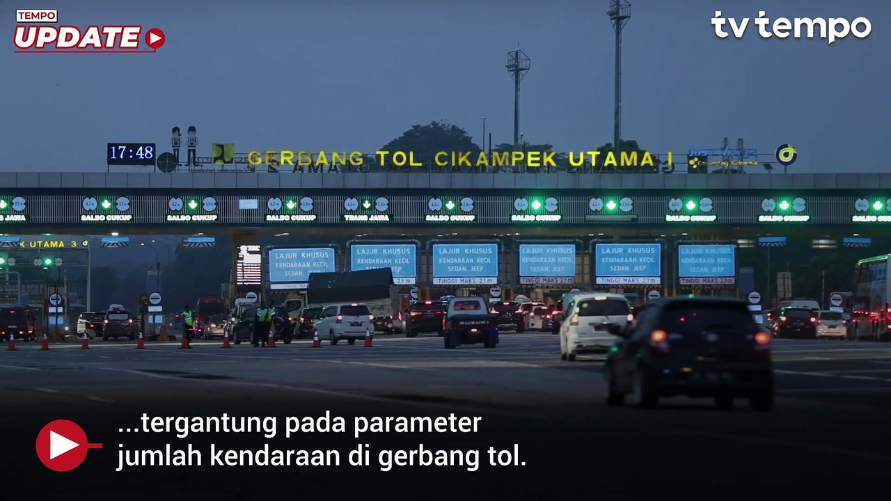 Puncak Arus Balik Mudik 29 Maret. Korlantas Siapkan 'One Way'